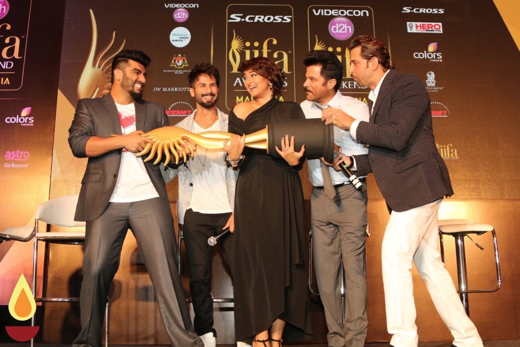 The announcement of the upcoming 16th IIFA Weekend and Awards in Mumbai, India on May 28, 2015