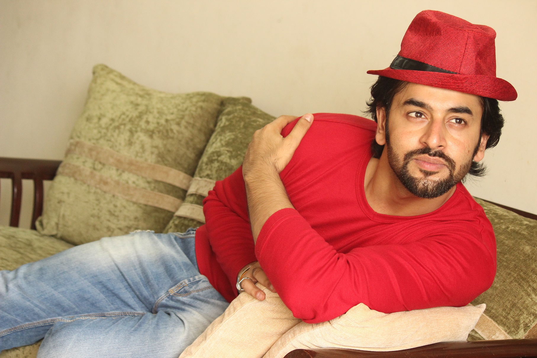 Shashank in red hat