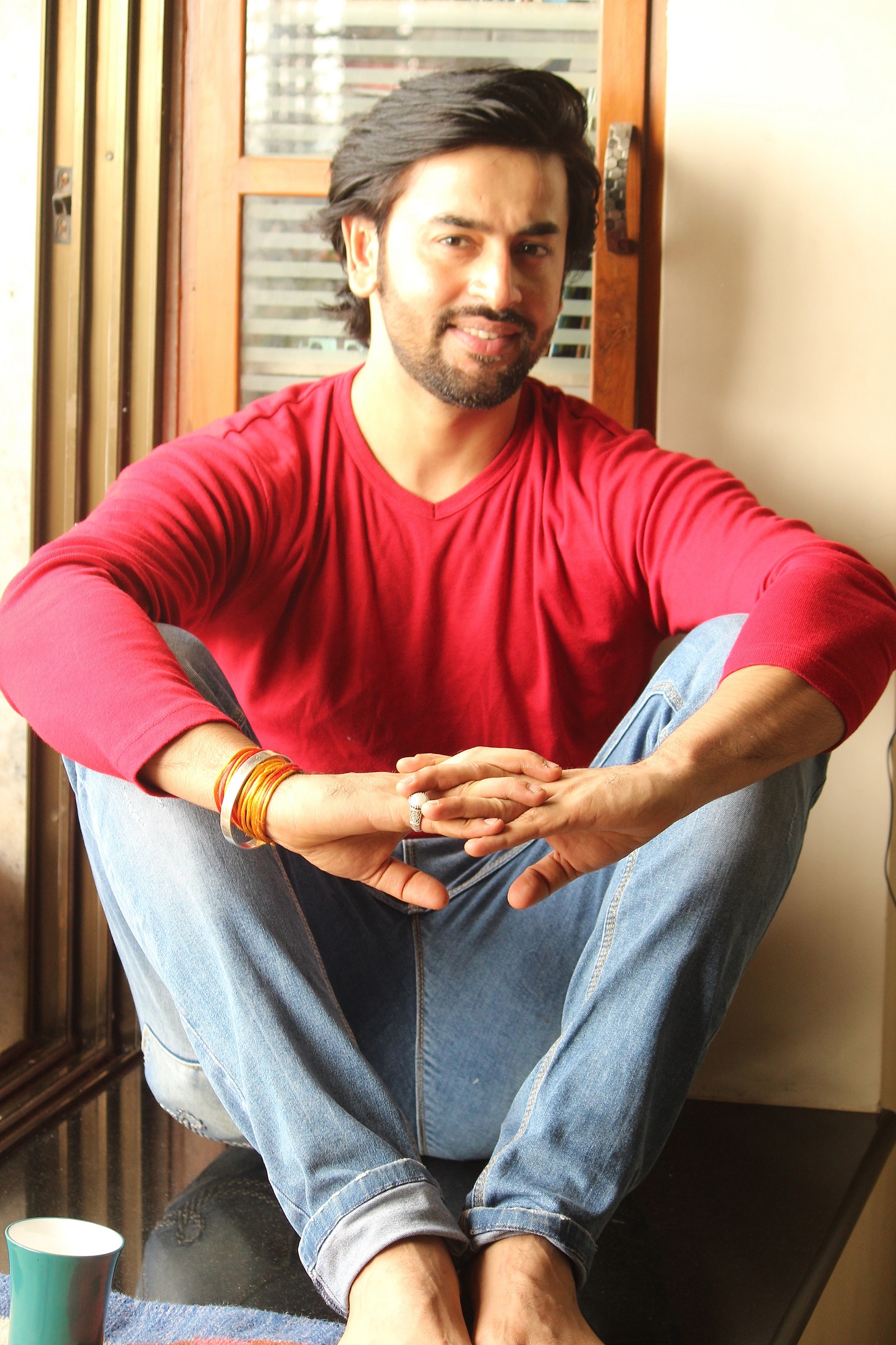 Shashank in red