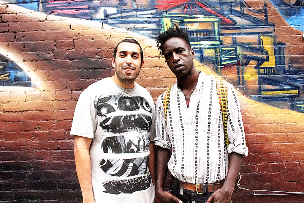 Raoul with Saul Williams