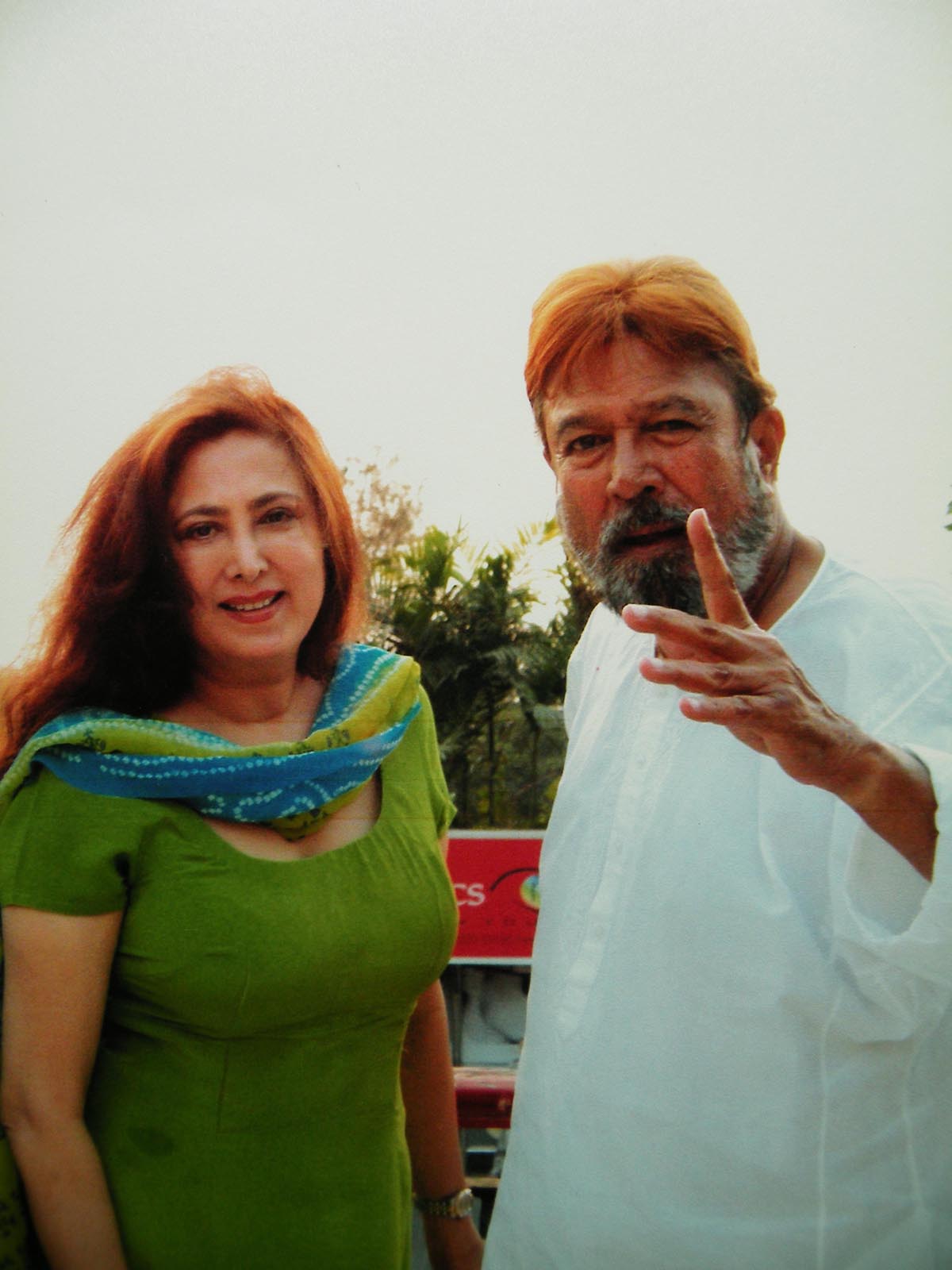 File pic of Anita Advani with Rajesh Khanna