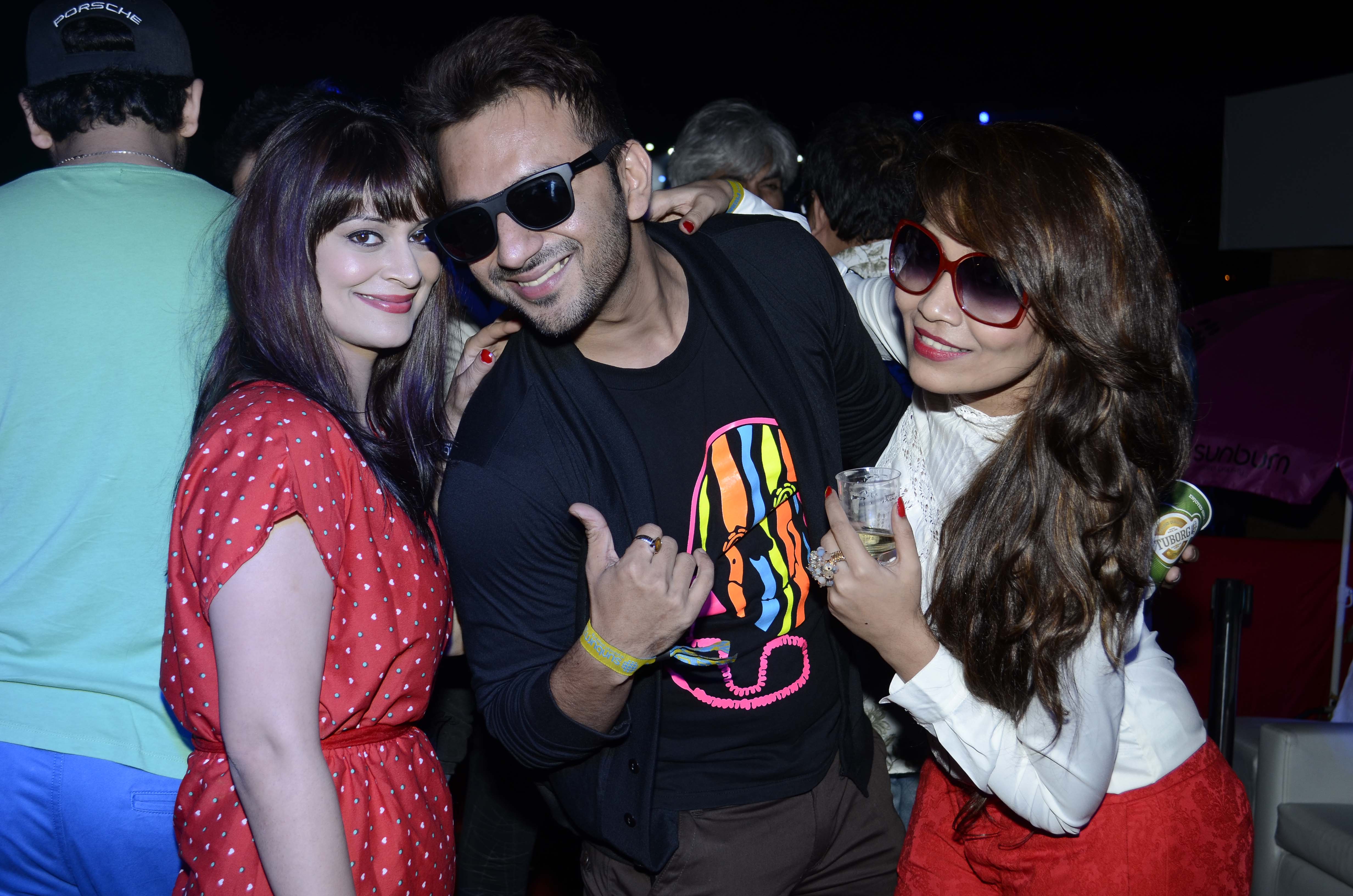 Candy Brar Ali Merchant And Aliza Khan At Party
