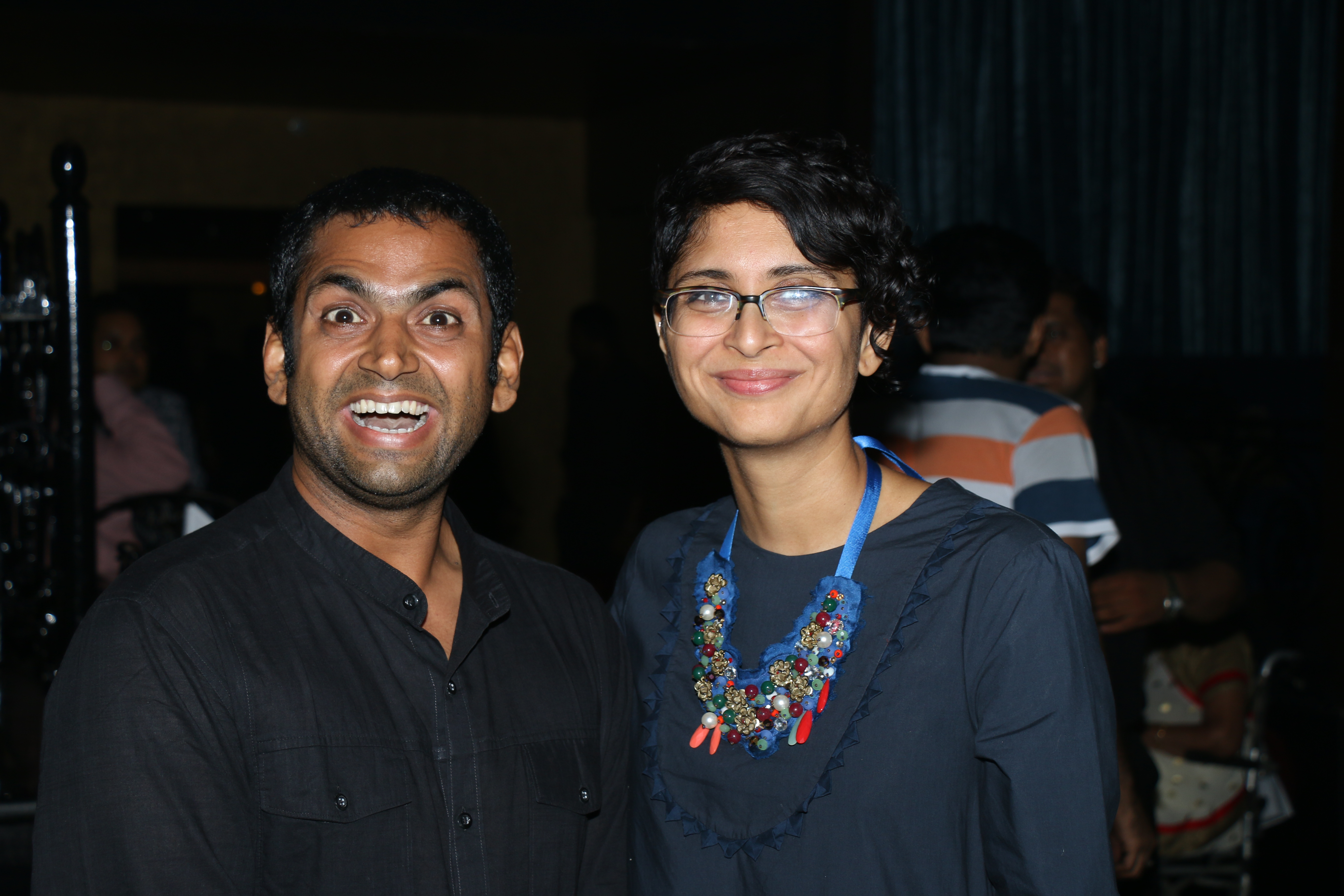 With Kiran Rao