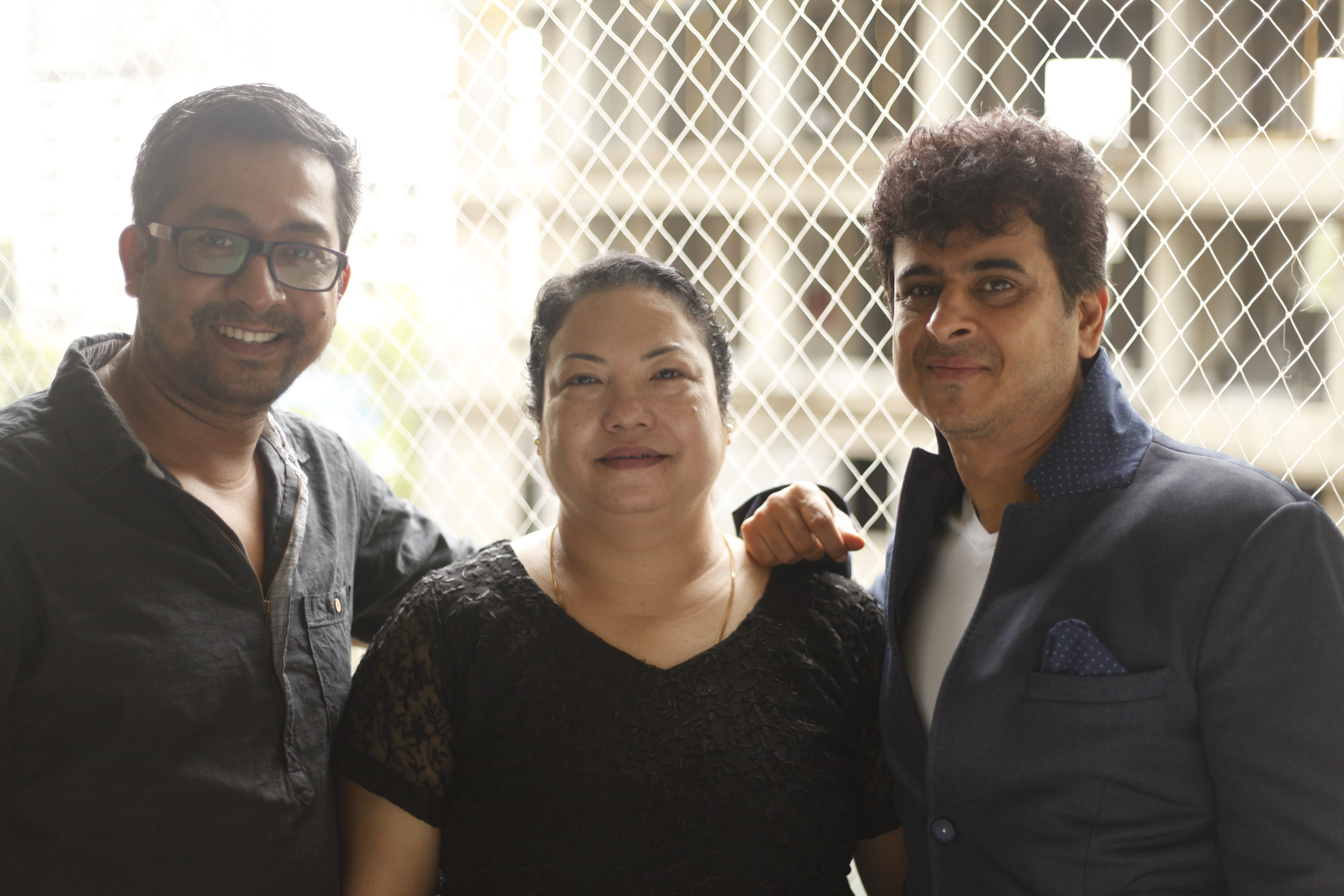 Director Biswajeet Bora, Producer Maya Kholie and Dr. Palash Sen