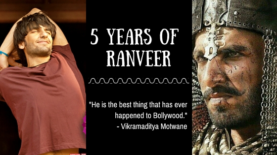 5 Years of Ranveer