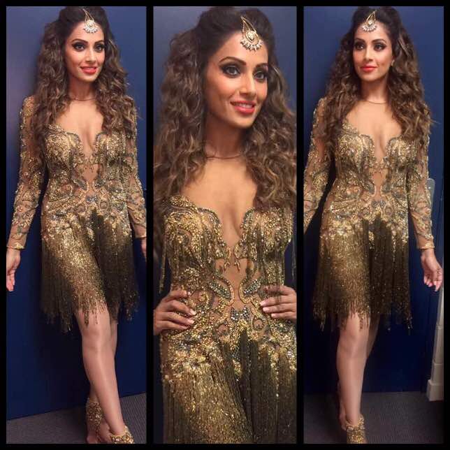 Bipasha Basu stuns in this floral gown! - Times of India